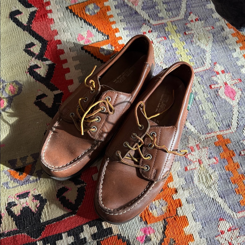Brown Eastland Boatshoes